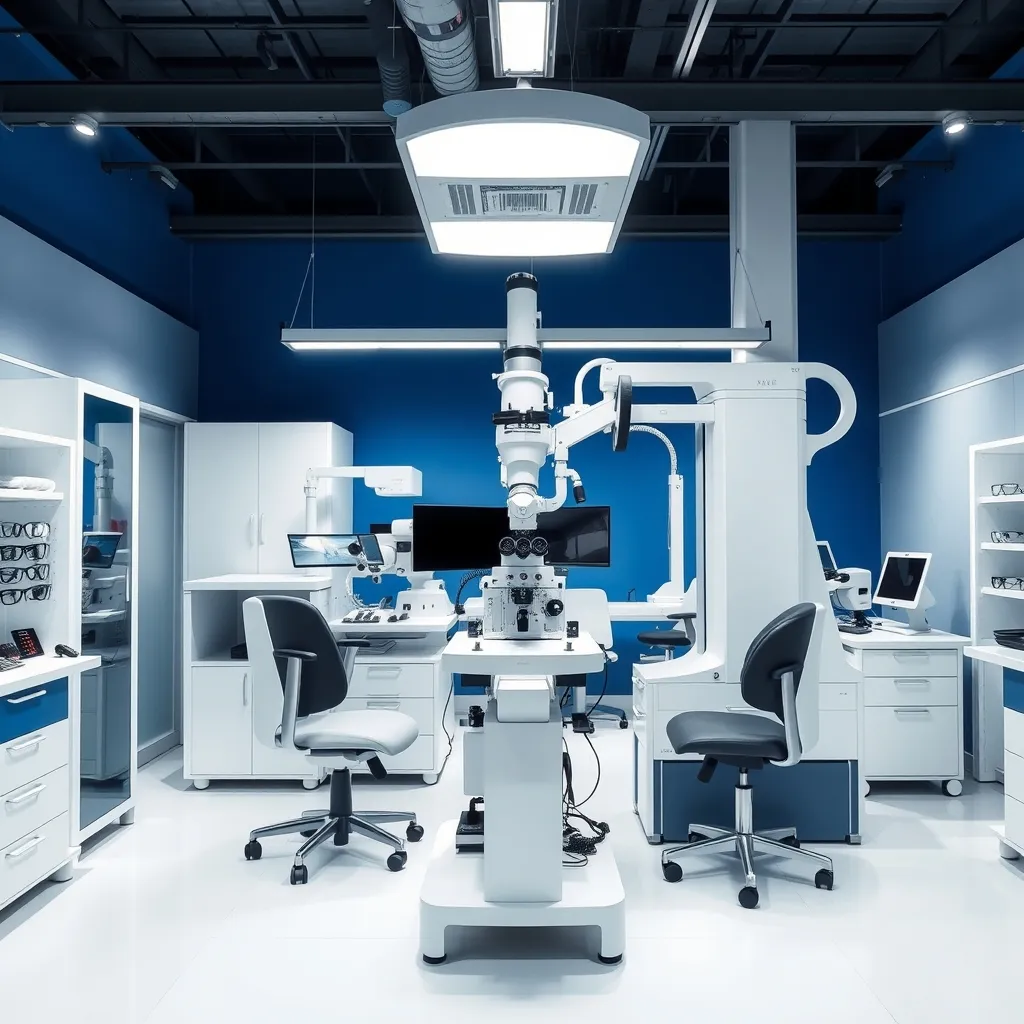 Professional optical laboratory